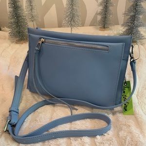 Sam Edelman Maisie Tiered Cross Body Cornflower